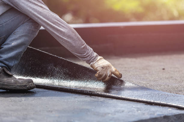 Professional Crawl Space Encapsulation technician working in Laingsburg, MI
